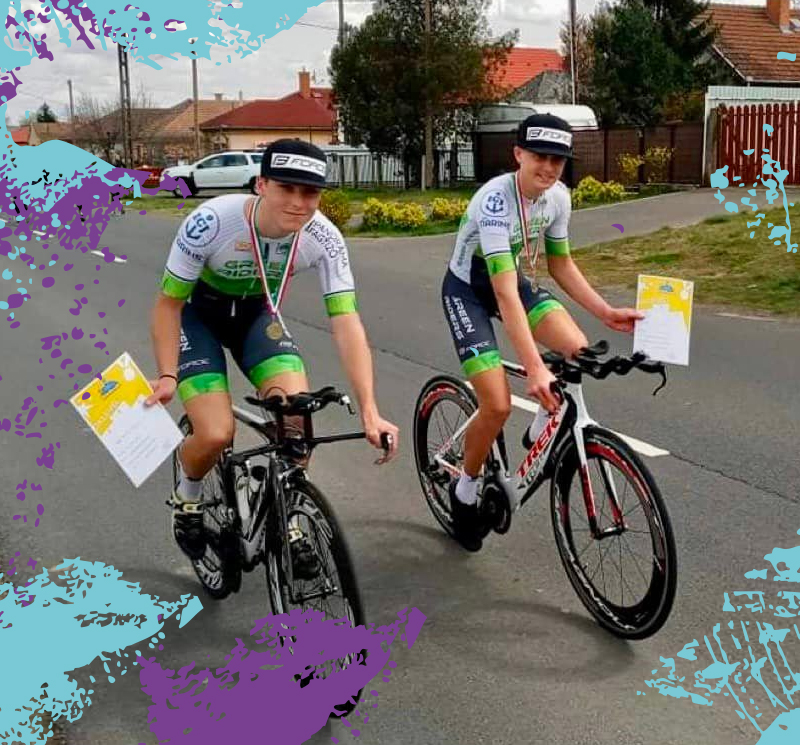 Hlavathy Benedek 1. hely, Bánki András 2. hely